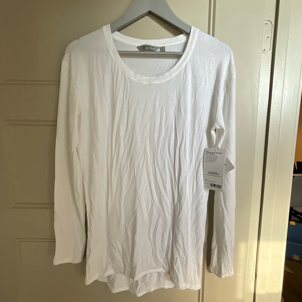 Threadlight Relaxed Long Sleeve Tees, S. NWT